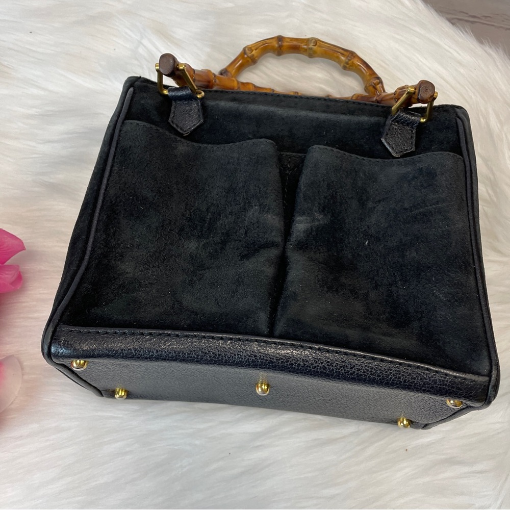 Vintage Gucci Bamboo Top Handle Bag - Picture 6 of 11
